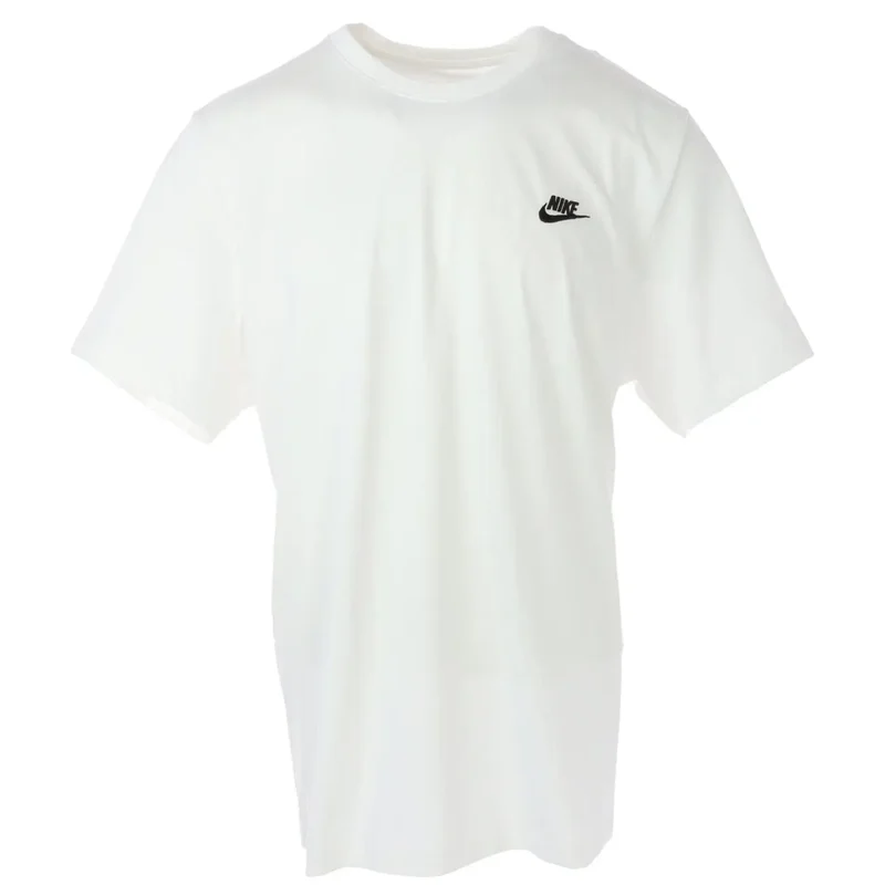 T-shirt blanc à manches courtes Nike