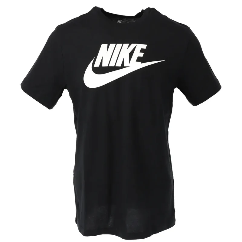 T-shirt noir à manches courtes Nike