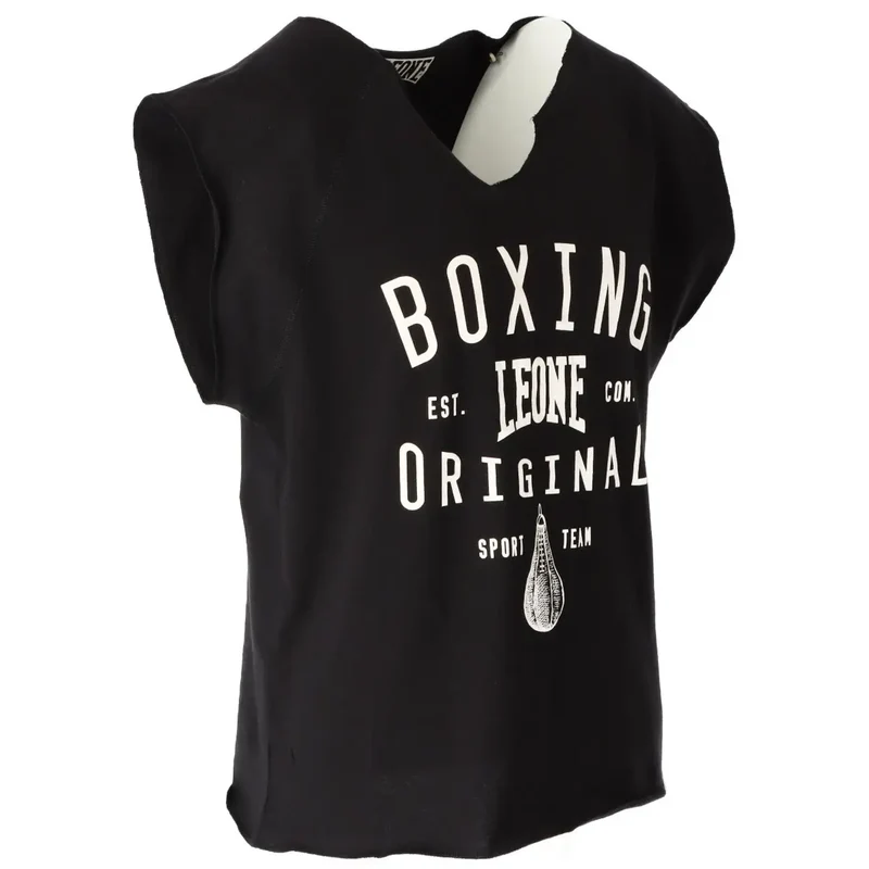 Boxing Graphic T Shirt noir