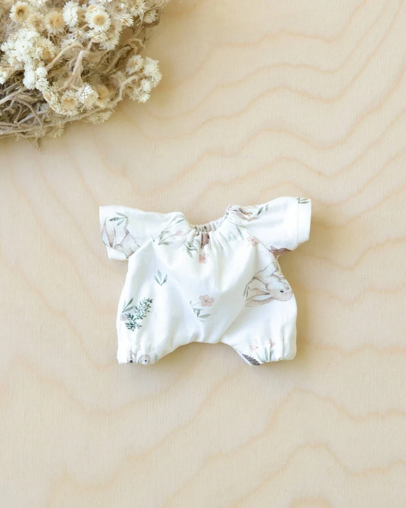 Patron de Couture PDF | Peluche Lapin + Lit Carotte | Mes Petites Lunes