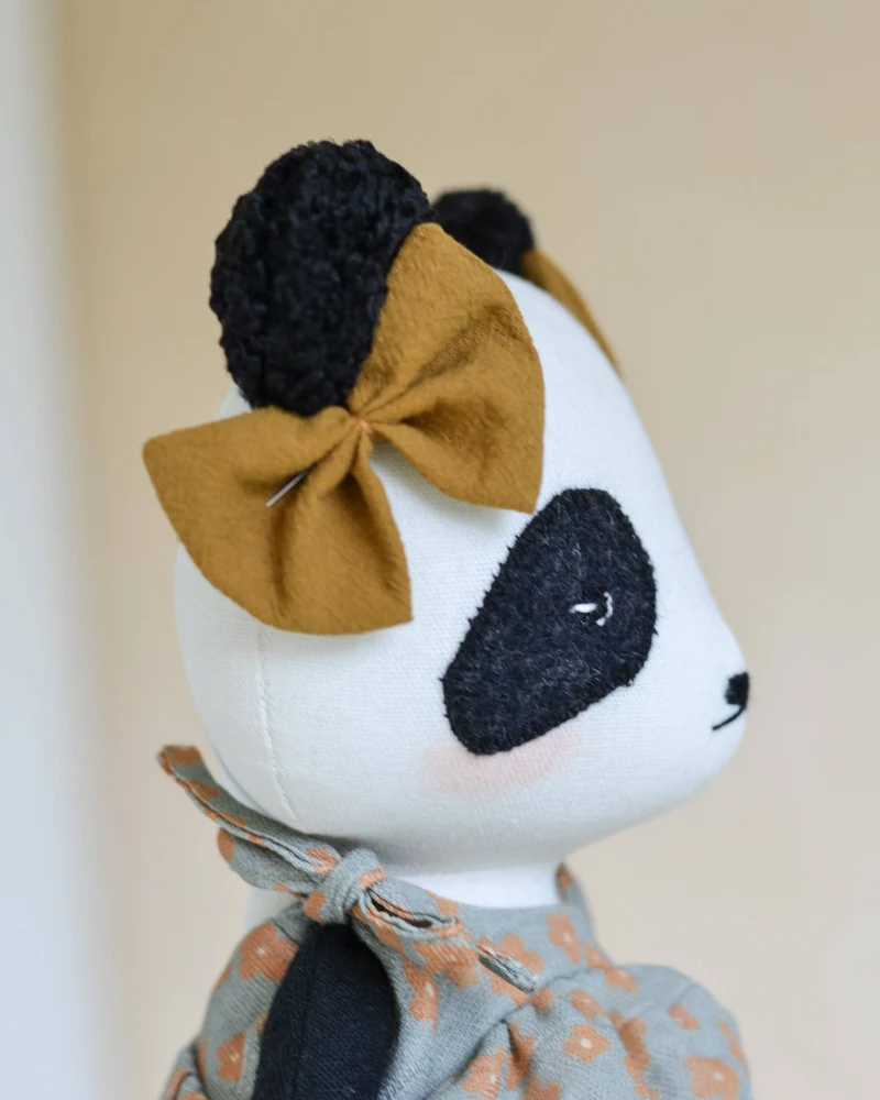 Patron de couture PDF | Peluche Ours, Lion, Panda | Mes Petites Lunes