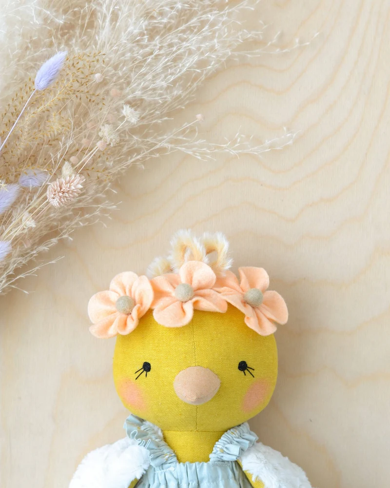 Patron de couture PDF | Peluche Poule / Poulet | Mes Petites Lunes