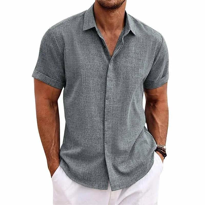 Polo Homme Joshua – Manches Courtes, Fermeture à Boutons & Coupe Confortable pour un Usage Quotidien