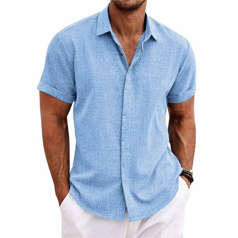 Polo Homme Joshua – Manches Courtes, Fermeture à Boutons & Coupe Confortable pour un Usage Quotidien