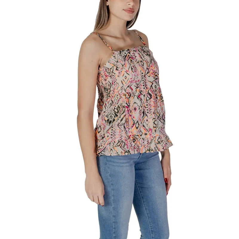 Débardeur en coton sans manches rose B.young pour femmes