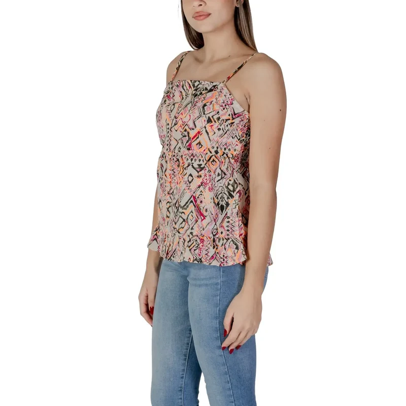 Débardeur en coton sans manches rose B.young pour femmes
