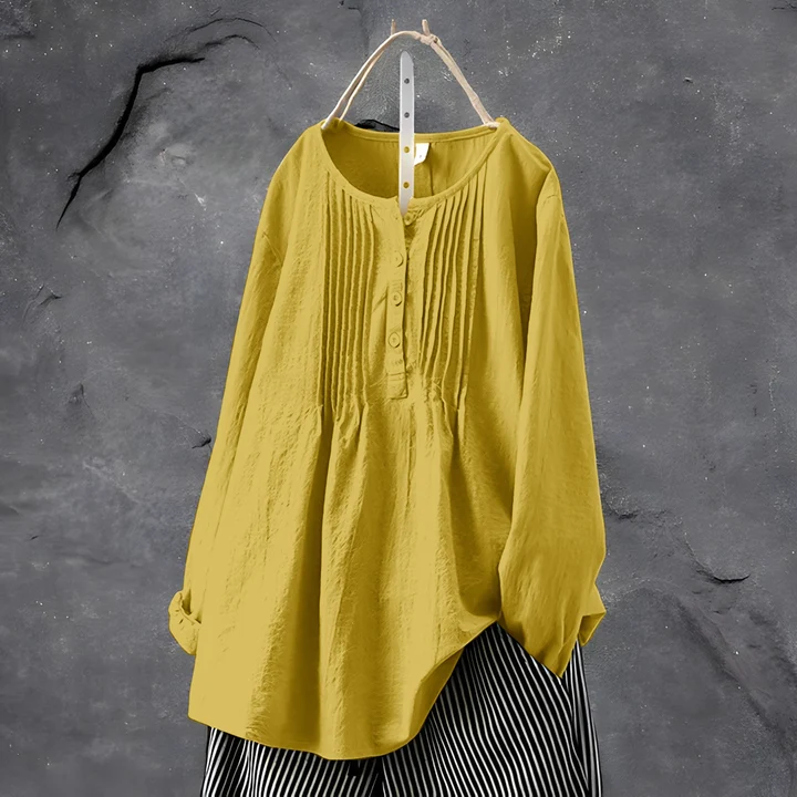 Blouse Oversize Femme Vanessa – Haut Chic Ample en Tissu Premium pour Toutes les Occasions