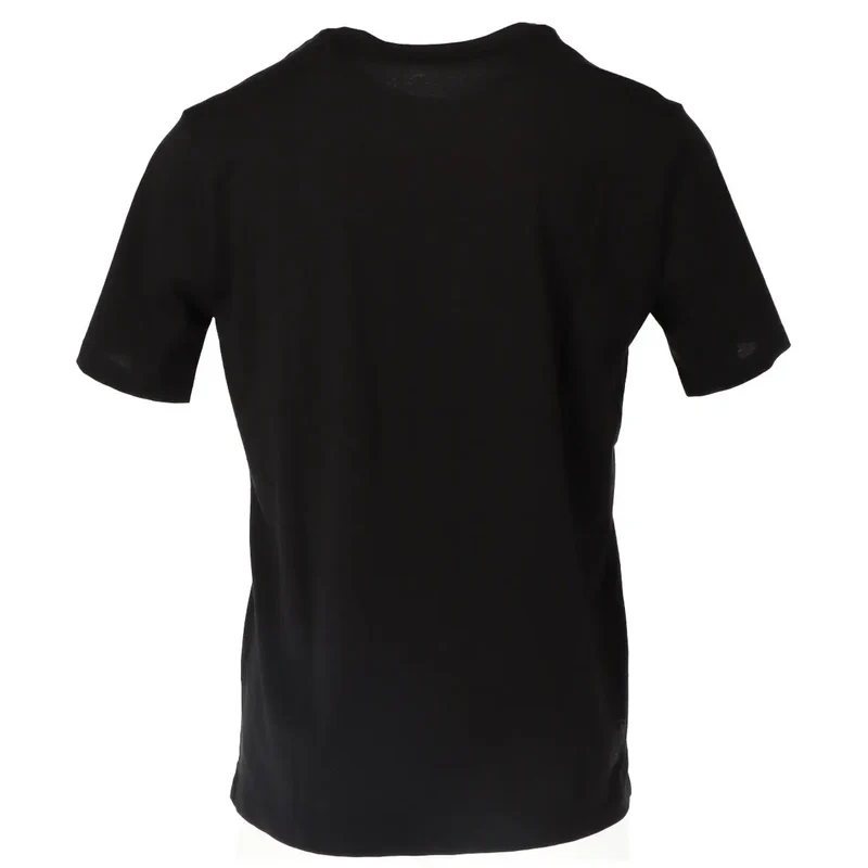 CNC Costume National T-shirt en coton imprimé noir pour hommes