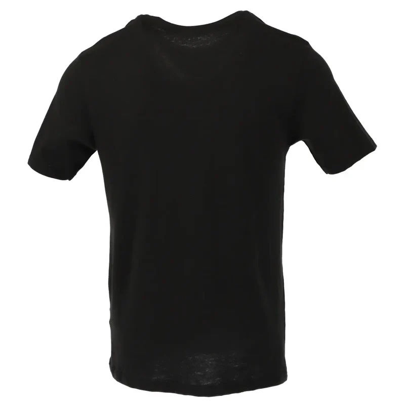 Jeckerson Men's Black Slim Fit T-Shirt