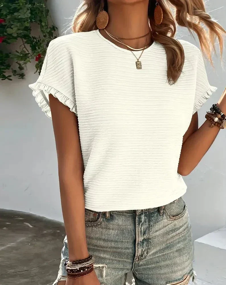 Rima T-Shirt Femme – T-Shirt Classique Léger avec Coupe Flatteuse & Tissu Respirant