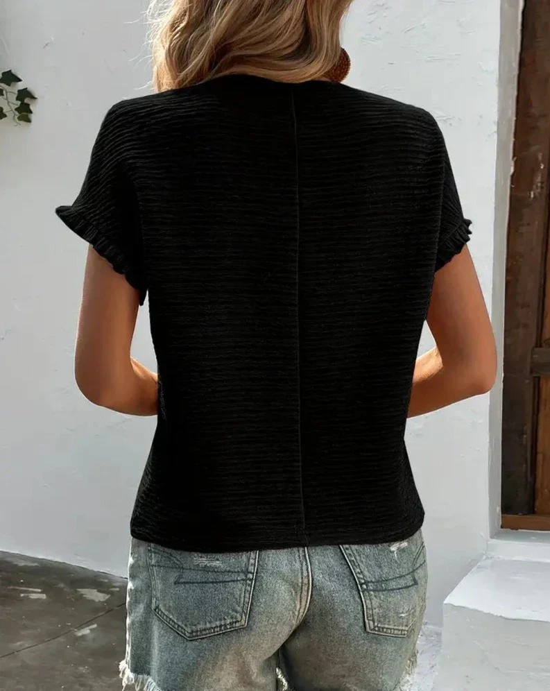 Rima T-Shirt Femme – T-Shirt Classique Léger avec Coupe Flatteuse & Tissu Respirant