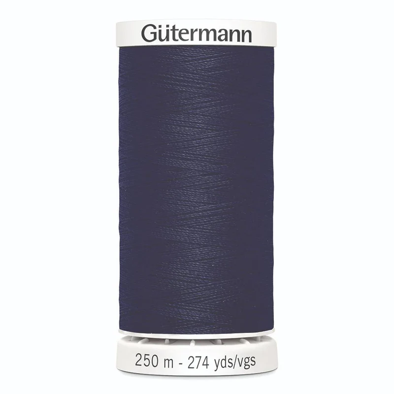Gütermann | Fil à coudre universel | 250 m | N° 279 | Noir Minuit