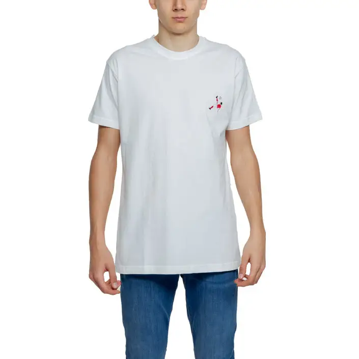 Hydra Clothing T-Shirt noir uni à col rond pour hommes 100% coton