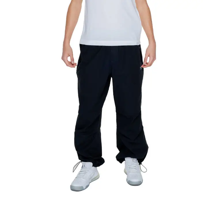 Pantalon noir uni Karl Kani Hommes 100% coton