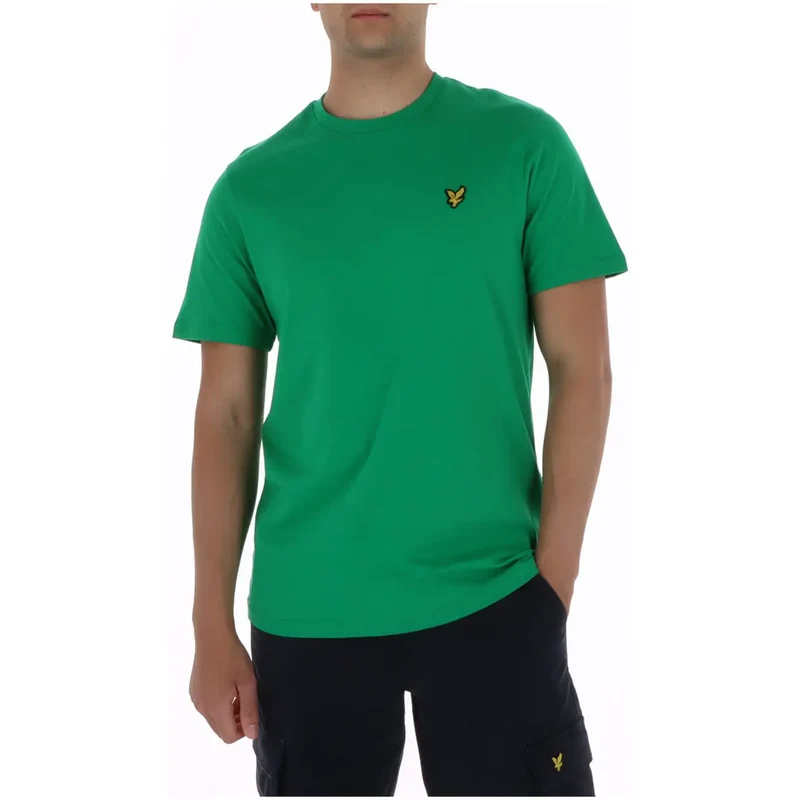 Lyle & Scott Men's Blue Printed Round Neck T-Shirt