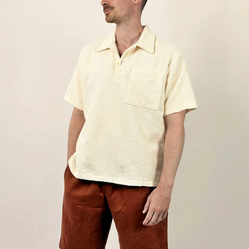 Patron de couture PDF | Polo en tissu tissé | Wardrobe by Me