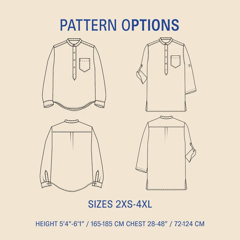 Patron de Couture PDF | Tunique | Wardrobe by Me