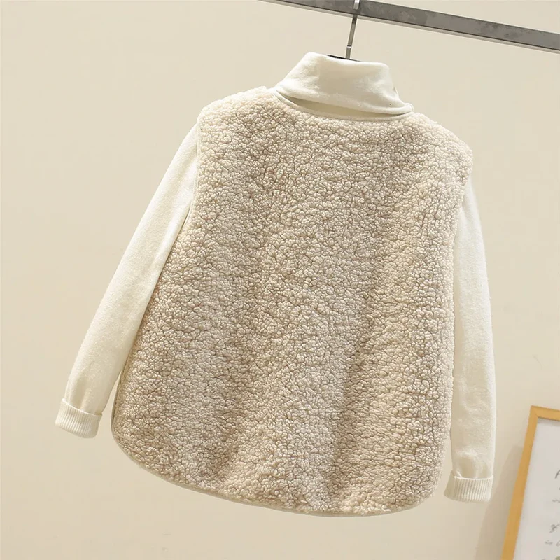 Kate Gilet Femme Sans Manches – Sherpa Effet Laine de Mouton Chaud, Léger & Décontracté