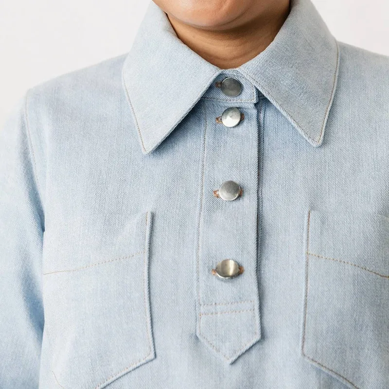 Patron de couture PDF | Robe en jean Loviisa | Named Clothing