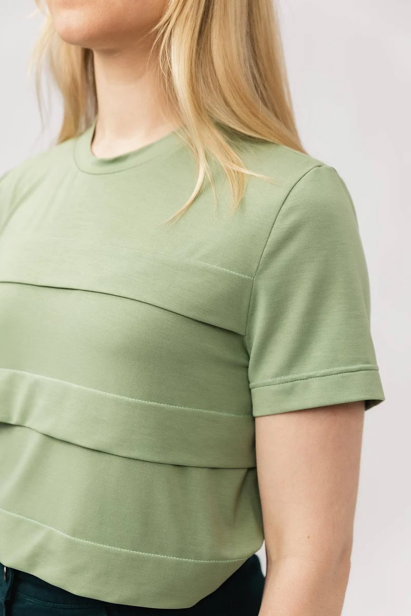Patron de couture PDF | T-shirt plissé Laurie | Named Clothing
