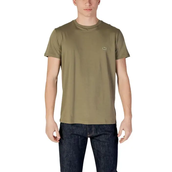 Lacoste Men Short Round Neck T Shirt noir
