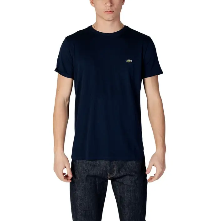 Lacoste Men Short Round Neck T Shirt noir
