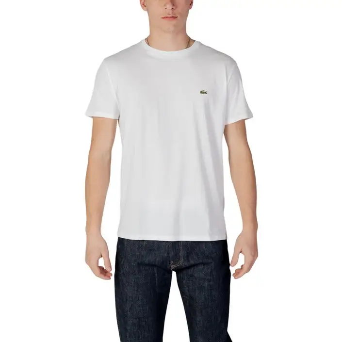 Lacoste Men Short Round Neck T Shirt noir