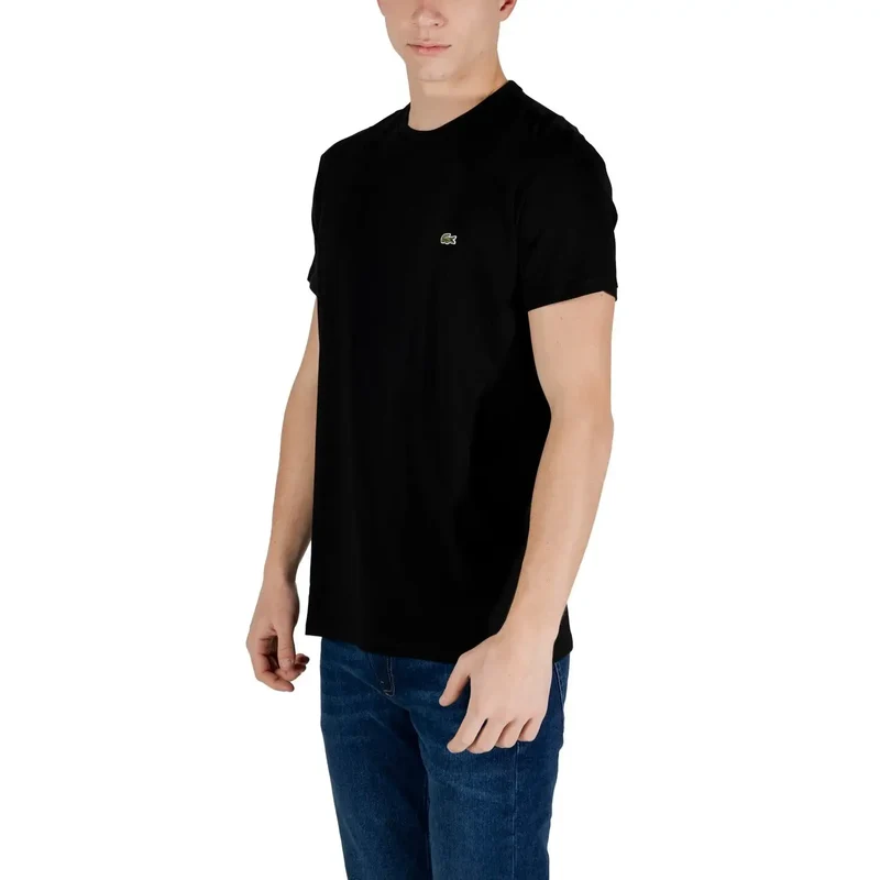 Lacoste Men Short Round Neck T Shirt noir