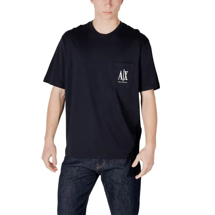 Armani Exchange Coton noir pour homme T-Shirt