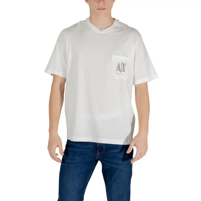 Armani Exchange Coton noir pour homme T-Shirt