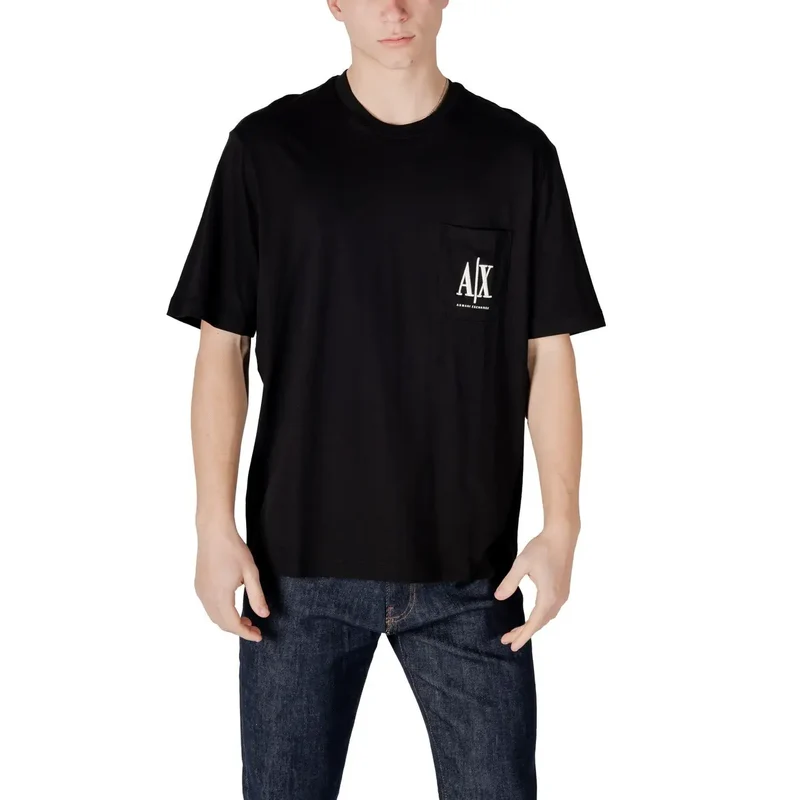 Armani Exchange Coton noir pour homme T-Shirt
