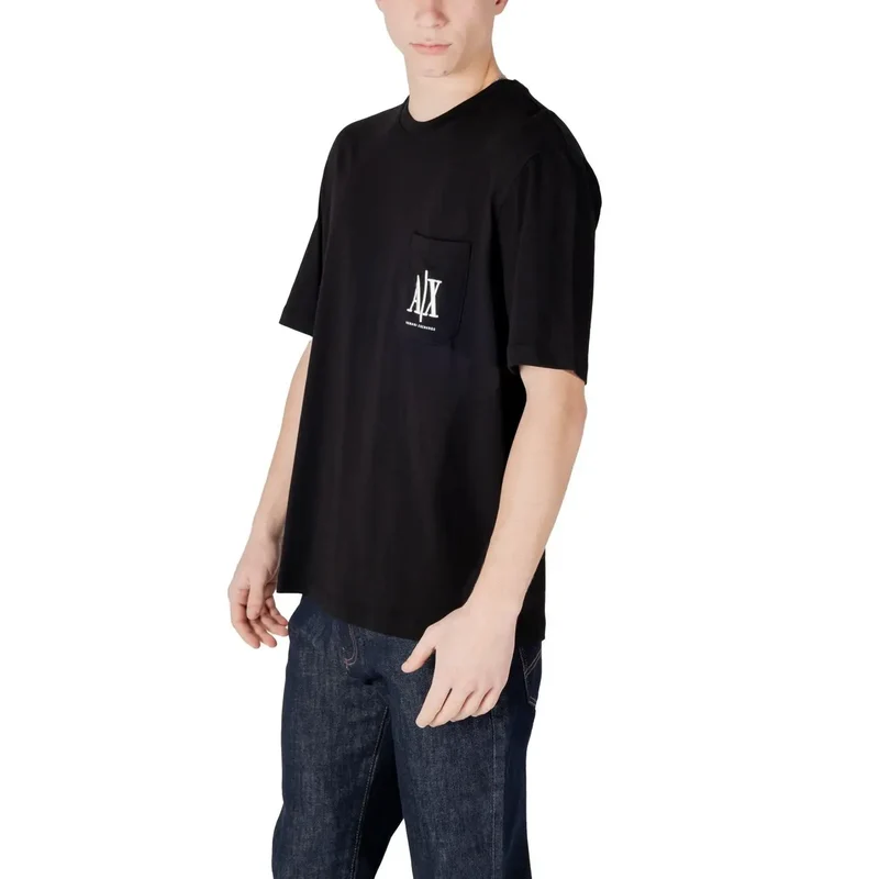 Armani Exchange Coton noir pour homme T-Shirt