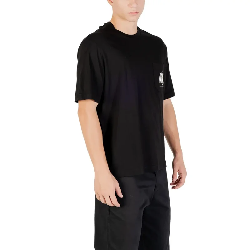 Armani Exchange Coton noir pour homme T-Shirt