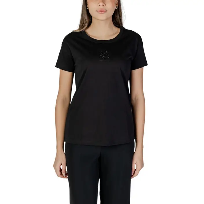 Armani Exchange Femmes T-Shirt 100% coton blanc