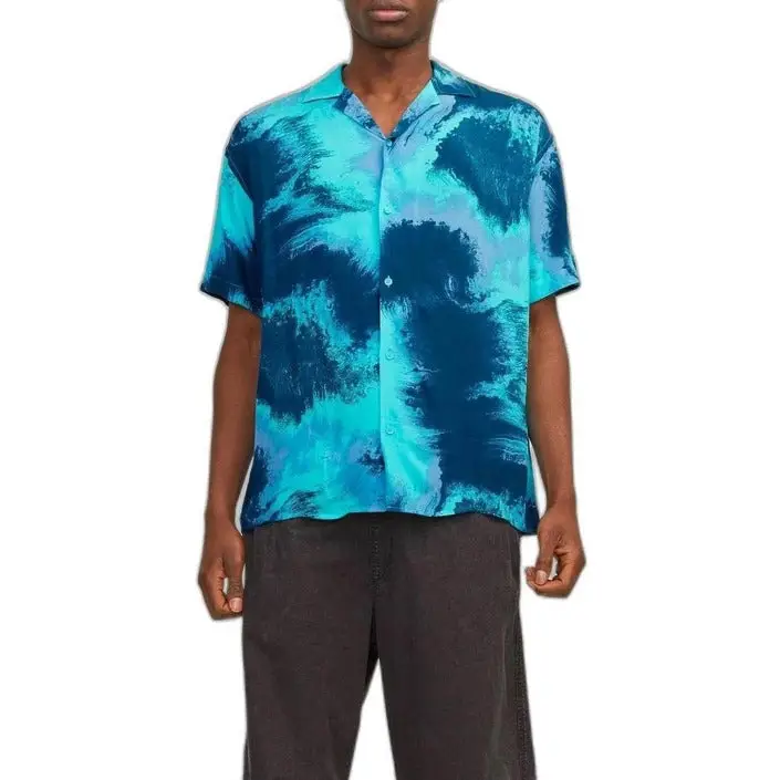 Jack & Jones - Chemise à manches courtes - Turquoise