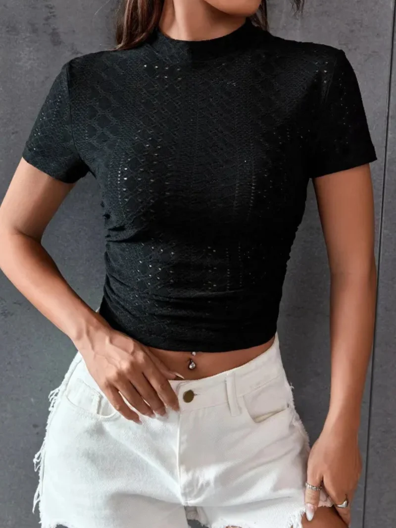 Charlie T-shirt Femme – T-shirt Minimaliste Respirant avec Coupe Flatteuse et Qualité Premium