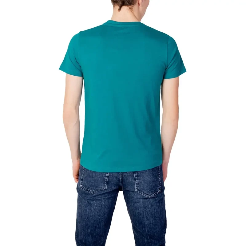 US Polo Assn - T-shirt vert pour hommes pour le printemps et l'été