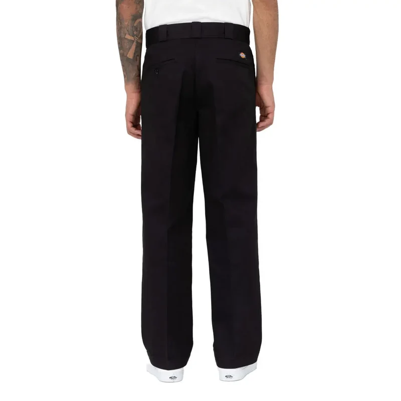 Pantalons noirs Dickies pour hommes Collection automne-hiver