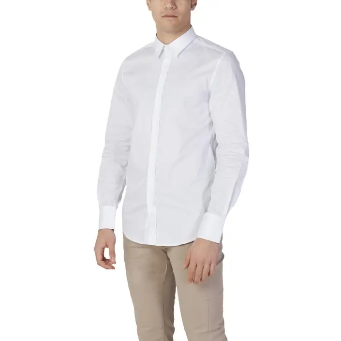 Antony Morato Noir Chemise Homme Slim Fit