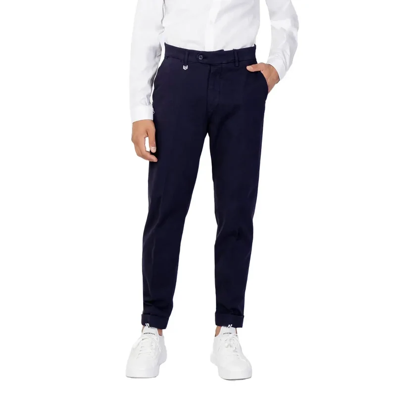 Antony Morato Hommes Pantalon bleu avec poches avant