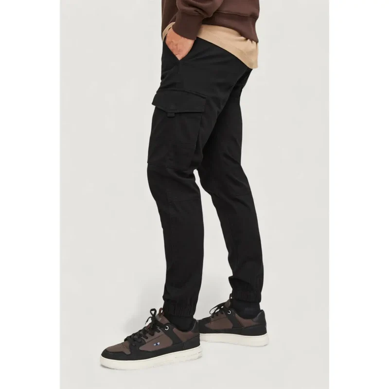 Jack & Jones Black Hommes Pantalon Coton mélangé