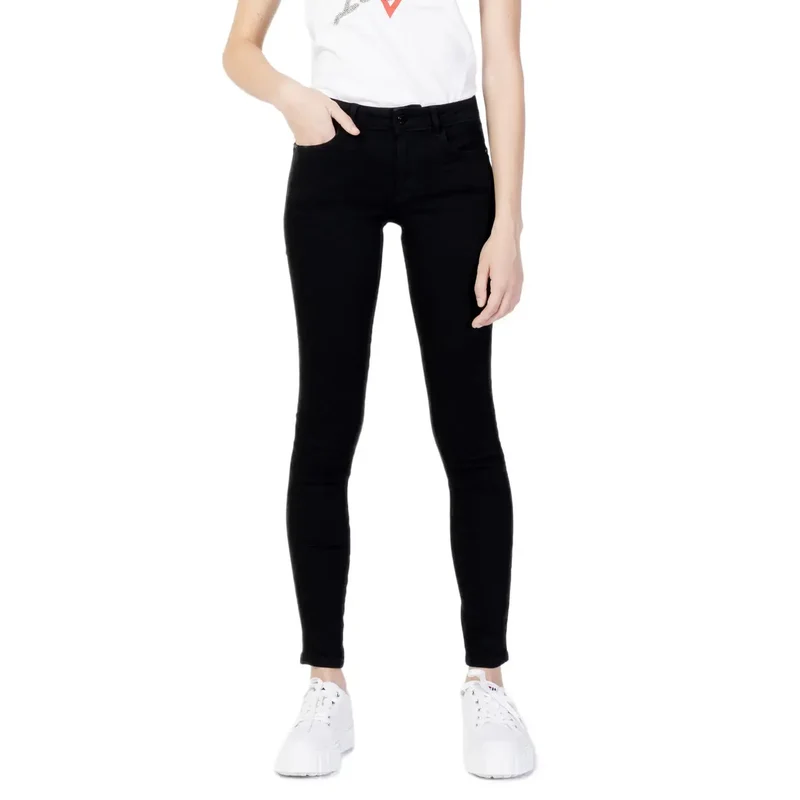 Guess Jeans noirs à poches pour femmes