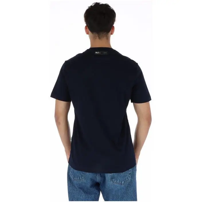 Plein Sport Men's Blue Print T-Shirt Spring/Summer Collection