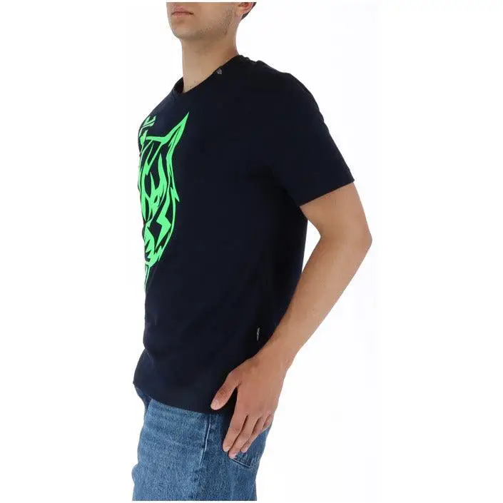 Plein Sport Men's Blue Print T-Shirt Spring/Summer Collection
