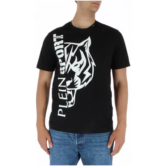Plein Sport Men's Blue Print T-Shirt Spring/Summer Collection