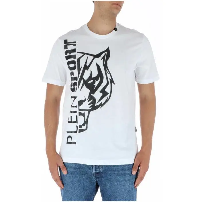Plein Sport Men's Blue Print T-Shirt Spring/Summer Collection