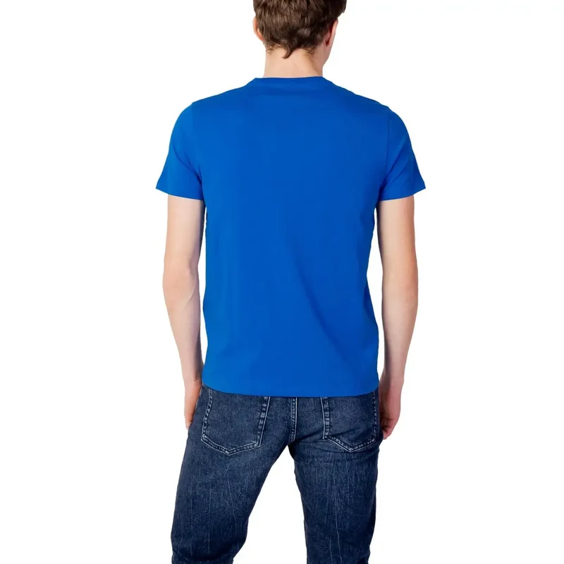 T-shirt à manches longues US Polo Assn bleu clair pour hommes