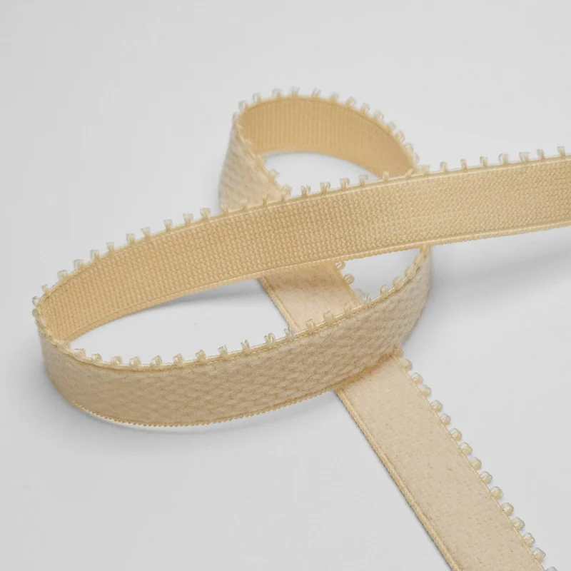 Élastique pour bretelles de soutien-gorge | 12 mm - 1/2″ | Couleur Chair