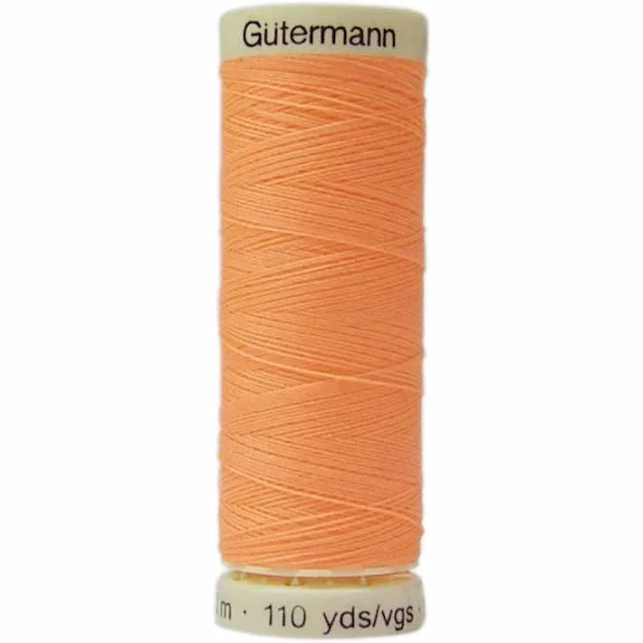 Gütermann | Néon MCT Fil Tout Coudre | 100m | #3871 | Tangerine