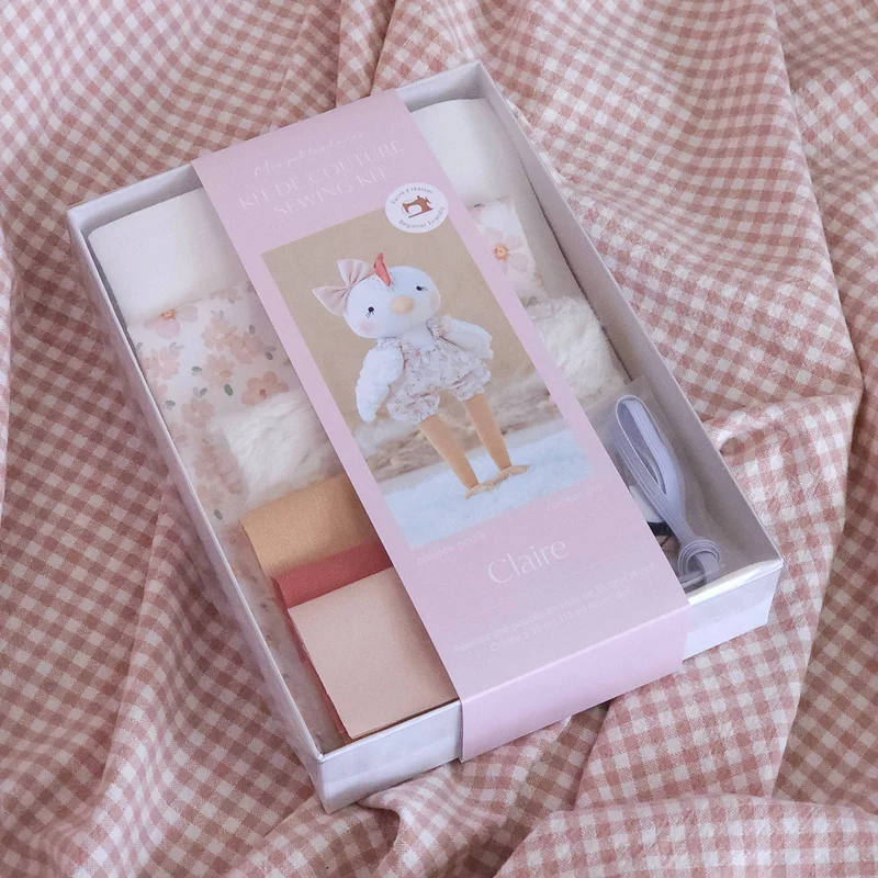 Kit de Couture | Poupée Poule Claire